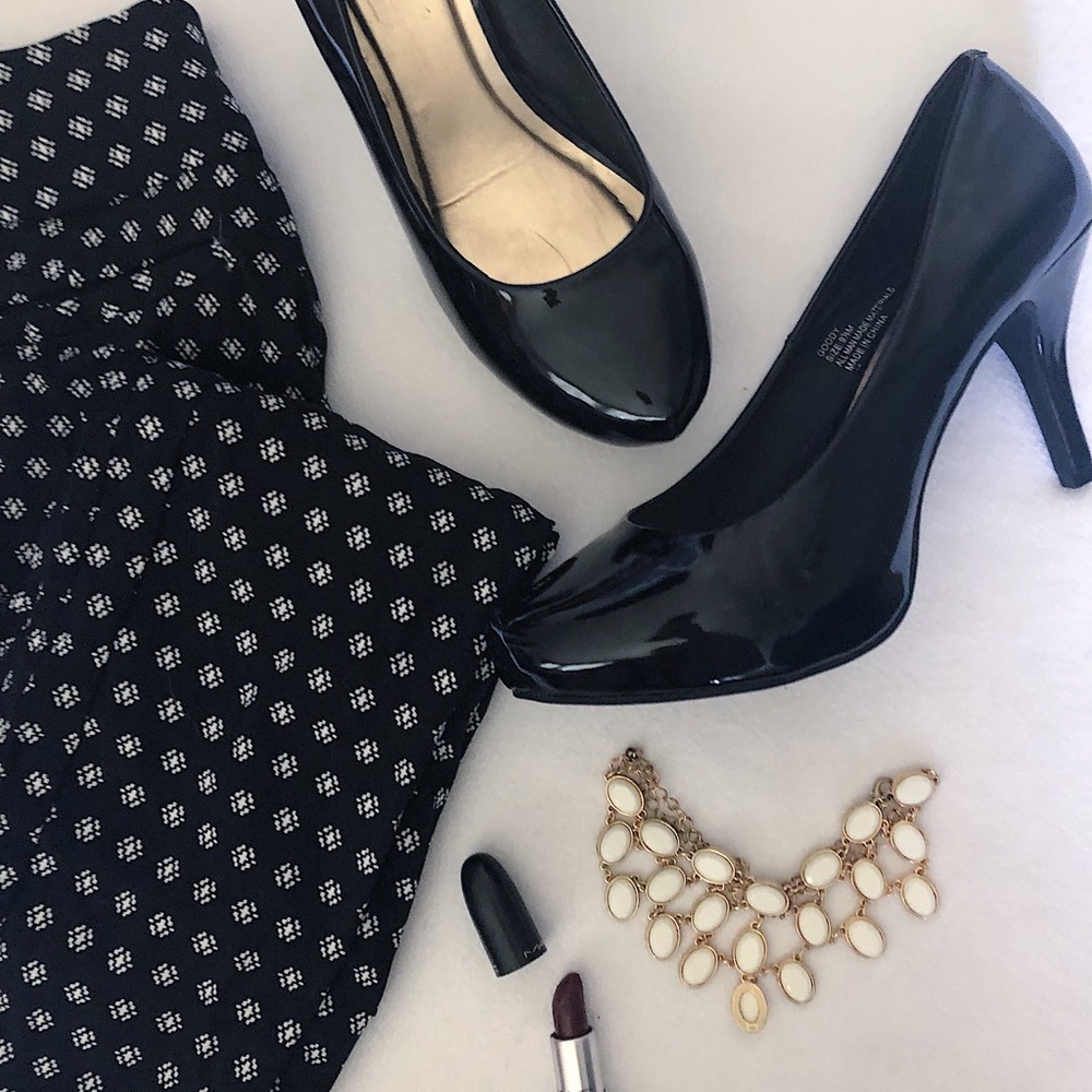 Black 3” Heels